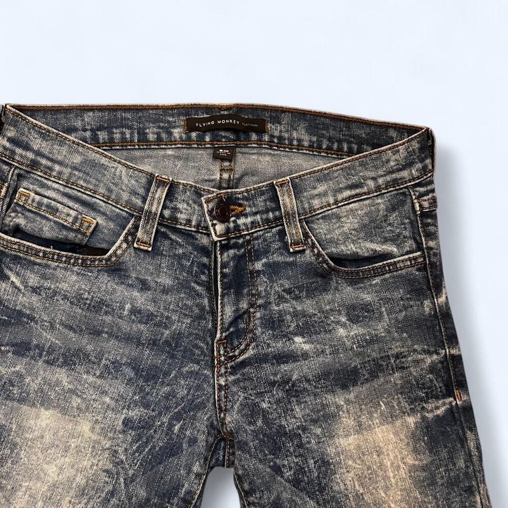 Flying-monkey Women's Blue Jeans‎ size 26 Y2K